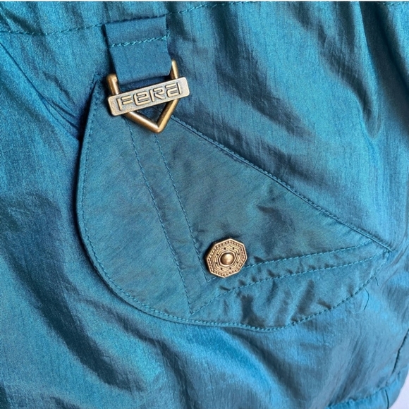 FERA Teal Green SkiwearJacket Women Size 12 - Picture 10 of 12